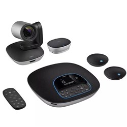 Logitech GROUP Video Conferencing System with Expansion Mics