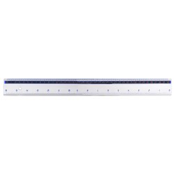 DataMax CR4000 Plastic Ruler 40cm - Theodist