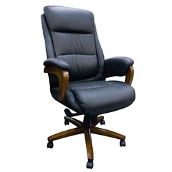 Executive Office Chair CS2097E High Back Leather - Theodist