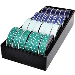 Artwrap Ribbon Roll Fabric 10mm x 10m Assorted Designs