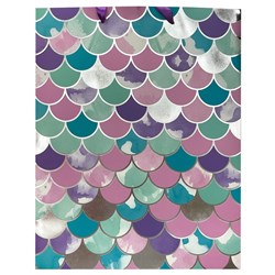 Gift Bag 'Mermaid' Foil Large