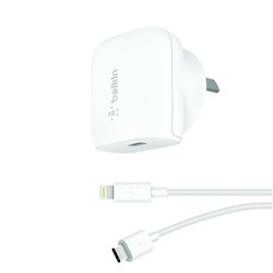 Belkin Boost Charge 18W USB-C PD Wall Charger + USB-C to Lightning Cable - Theodist