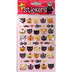 3D Stickers Cats