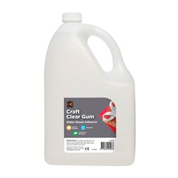 Educational Colours GUM5 Craft Clear Gum Glue 5L - Theodist