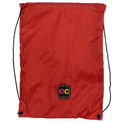 Educational Colours GYM330R Gym Backpack Bag, Red - Theodist
