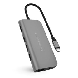 HyperDrive POWER 9-in-1 USB-C Hub - Grey