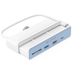 HYPERDRIVE 6-in-1 HDMI/USB Hub for iMac 24" - Silver