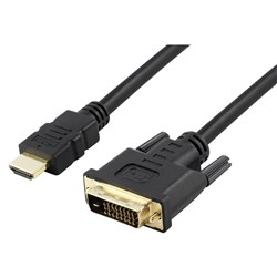 Blupeak HDMI Male to DVI Male Cable 5m