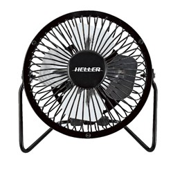 Heller Mini USB Fan Black - Theodist