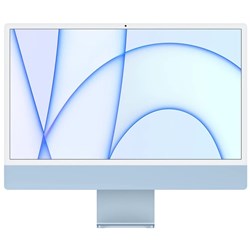 Apple iMac with Retina 4.5K Display 24-inch 7-core GPU 256GB (Blue)