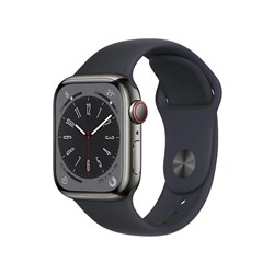 Apple Watch Series 8 41mm Graphite Stainless Steel Case GPS + Cellular