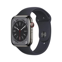 Apple Watch Series 8 45mm Graphite Stainless Steel Case GPS + Cellular - Theodist