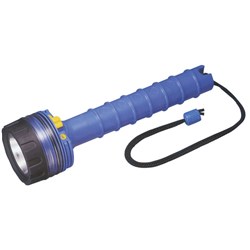 Toshiba K-137 Krypton Underwater Torch with Spare Bulb Blue  - Theodist