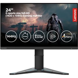 Lenovo G24-20 23.8" FHD Gaming Monitor