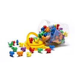 Learning Can Be Fun Counters Farm Animals 108 Pieces - Theodist