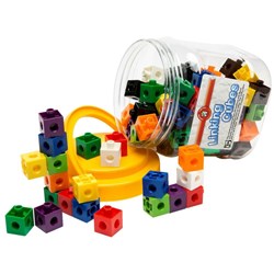 Learning Can Be Fun Linking Cubes Jar 100 Pieces - Theodist