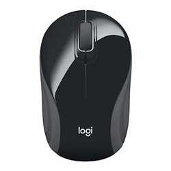 Logitech M187 Ultra Portable Wireless Mouse - Black - Theodist
