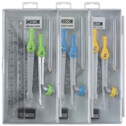 Cox 9 Piece Mathematical Set in Plastic Case - Theodist