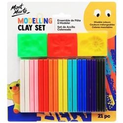 Mont Marte Modelling Clay Set 21pc