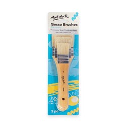 Mont Marte Gesso Brushes Discovery 3pc