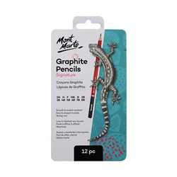 Mont Marte Graphite Pencils Signature 12pc