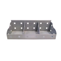 Hanging Rack 366 Series Desk Accessory, Silver - Theodist