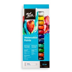 Mont Marte Paint Set - Watercolour Paint 12pc x 12ml