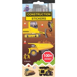 Construction Sticker Book