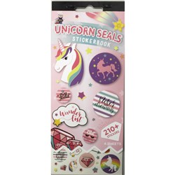 Unicorn Seals Sticker Book