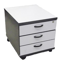 Wonderbar Pedestal Mobile 3 Drawer - 415mm X 480mm X 536mm - Theodist