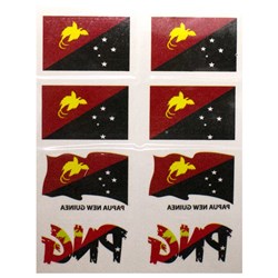 PNG Flag Tattoo's Pack of 16