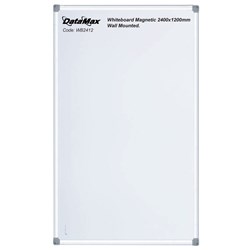 DataMax WB2412 Acrylic Magnetic Whiteboard 2400x1200mm - Theodist