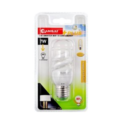 Sansai E27 Spiral Compact Fluorescent 7w - Theodist