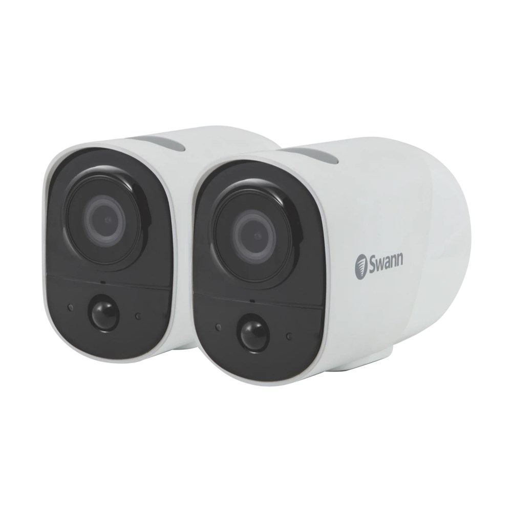 Swann Xtreem 2-Pack Wire-Free Security Camera with 16GB Micro SD