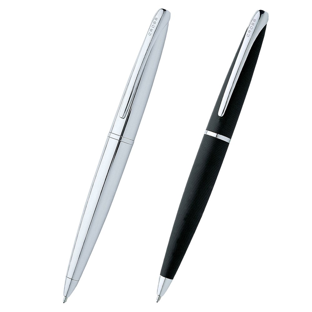 Cross 882 ATX Ballpoint Pen Chrome & Basalt Black | Theodist