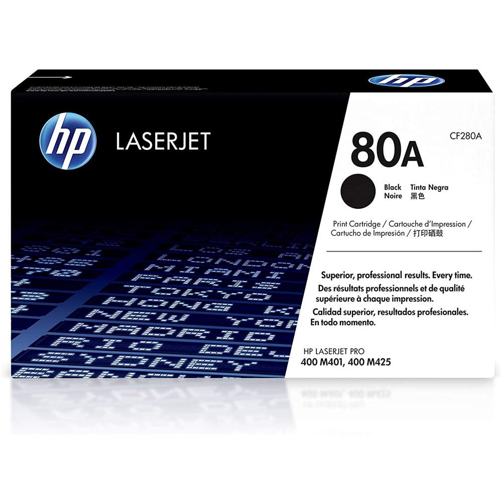 HP 80A Original LaserJet Toner Cartridge Black - Theodist