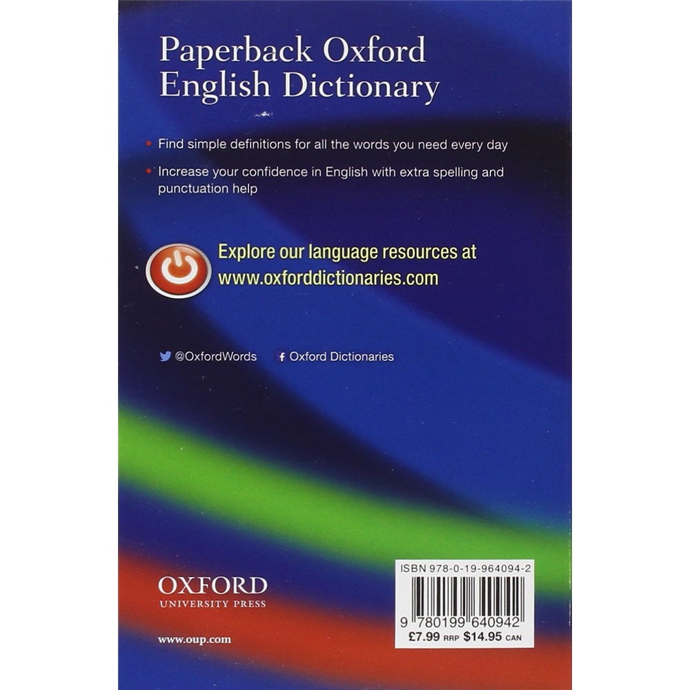 Dictionary　Oxford　English　Paperback　Paperback　Theodist　Theodist