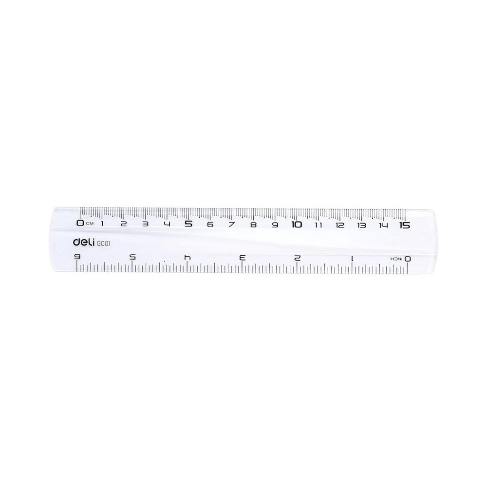 Small Plastic Rulers in 15cm length are made from white plastic and co