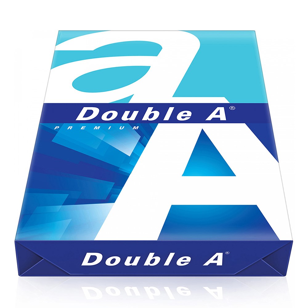Double A Premium A4 Ream Paper White 80gsm 500 Sheets 210x297mm Theodist