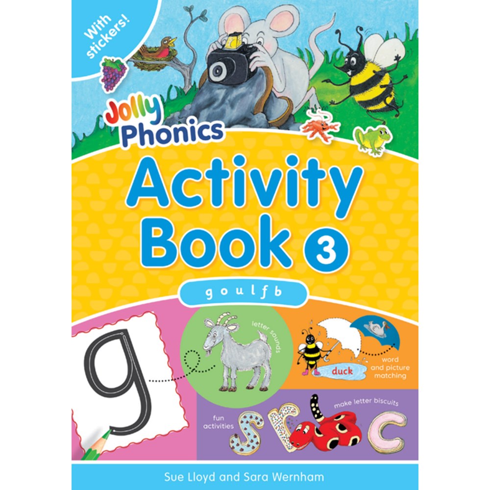 Jolly Phonics Activity Book 3 - g o u l f b - Theodist