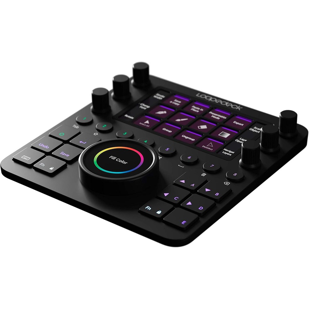 Loupedeck LDD-1903 CT Custom Editing Console for Photo Video Music