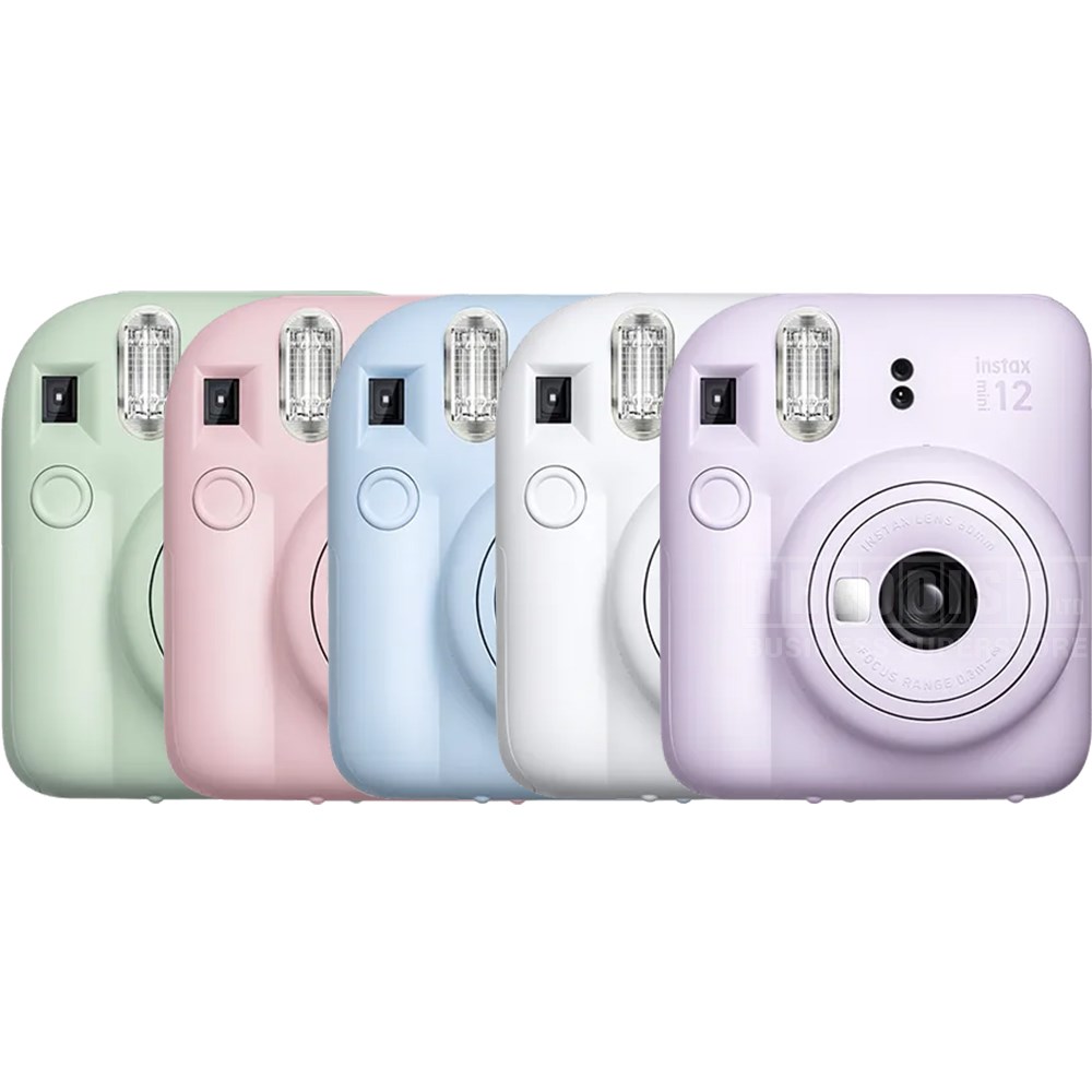 Fujifilm Instax Mini 12 Instant Camera Lilac Purple with Fujifilm Instant  Mini Film (40 Sheets) with Accessories Including Carrying Case with Strap,  Photo Album, Stickers (Lilac Purple) 