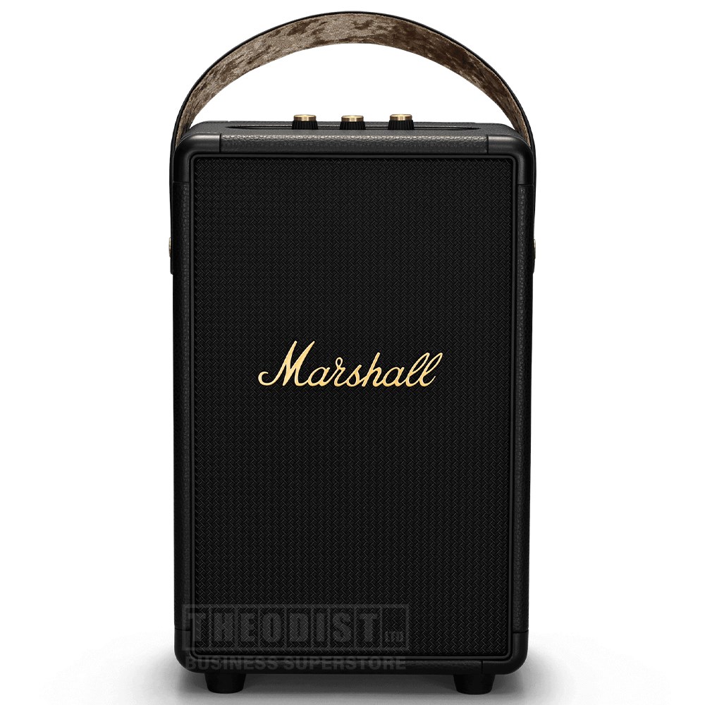 Marshall Tufton Bluetooth Speaker Black & Brass - Theodist