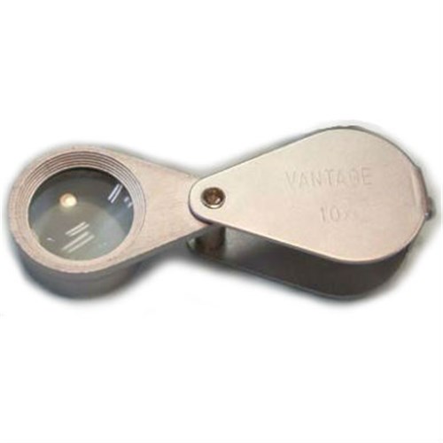 Vantage 10x Doublet Hand Lens, 23mm - Theodist 