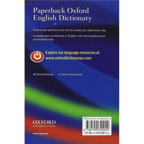 Oxford Paperback English Dictionary Paperback_1 - Theodist