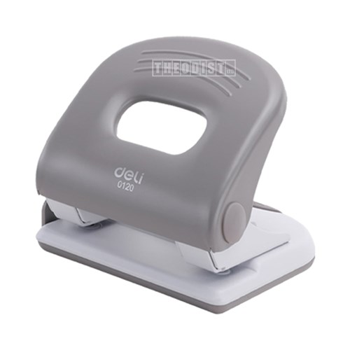 Deli 0120 2 Hole Punch 40 Sheets, Blue/Brown/Grey_1- Theodist