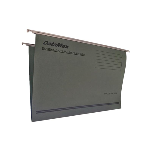 DataMax 125GRN Suspension Folder Foolscap Size Green 25-Pack - Theodist