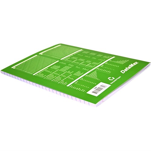 DataMax 128P Exercise Book 128 Page 8mm Feint Ruled, Green - Theodist