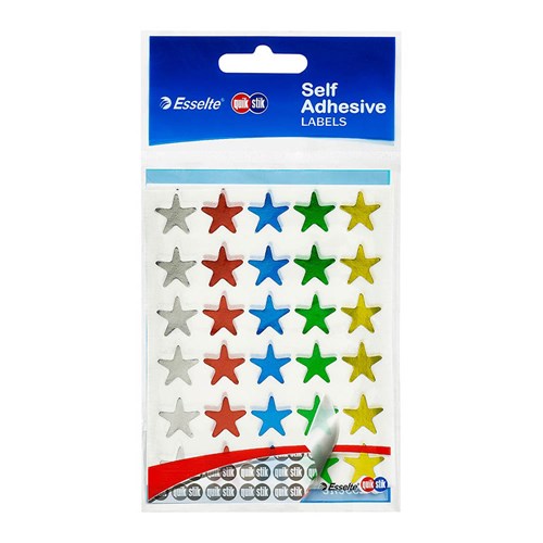 Esselte Quik Stik Star Self Adhesive Labels - Theodist