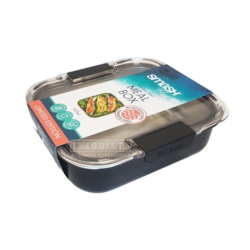 Smash Blue 14408 Stainless Steel Meal Box 600mL_3 - Theodist